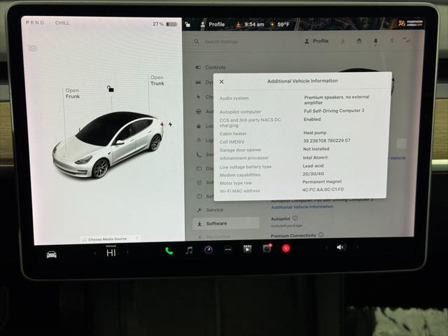 2021 Tesla Model 3 Standard Range Plus Rear-Wheel Drive