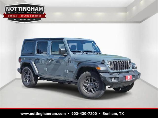 2024 Jeep Wrangler 4-Door Sport S 4x4 for sale in Bonham, TX