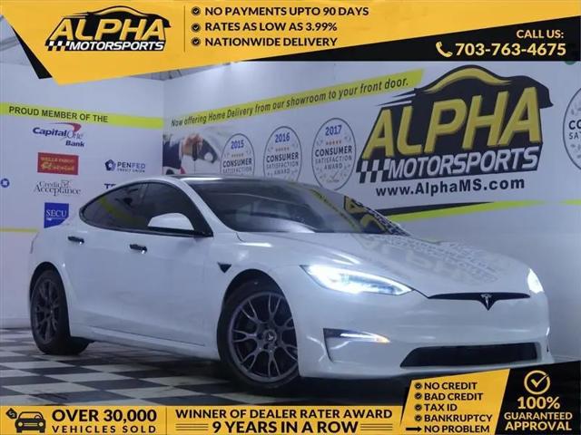 2021 Tesla Model S Plaid Tri Motor All-Wheel Drive for sale in Manassas, VA