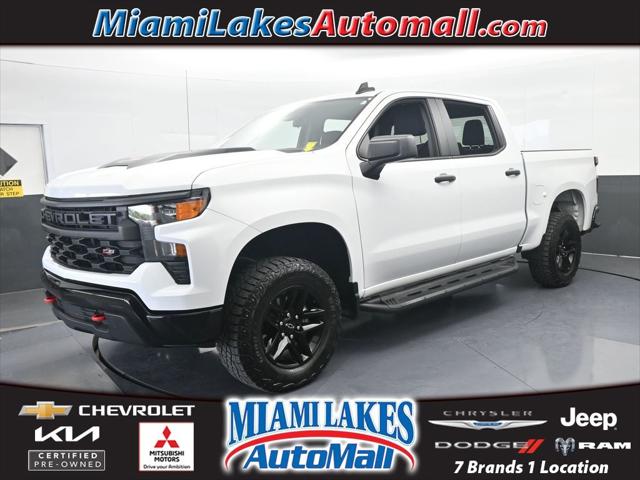 2024 Chevrolet Silverado 1500 4WD Crew Cab Short Bed Custom Trail Boss for sale in Miami Lakes, FL