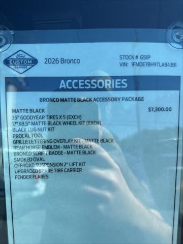 2026 Ford Bronco Big Bend