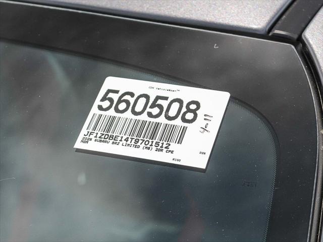 2026 Subaru BRZ Limited