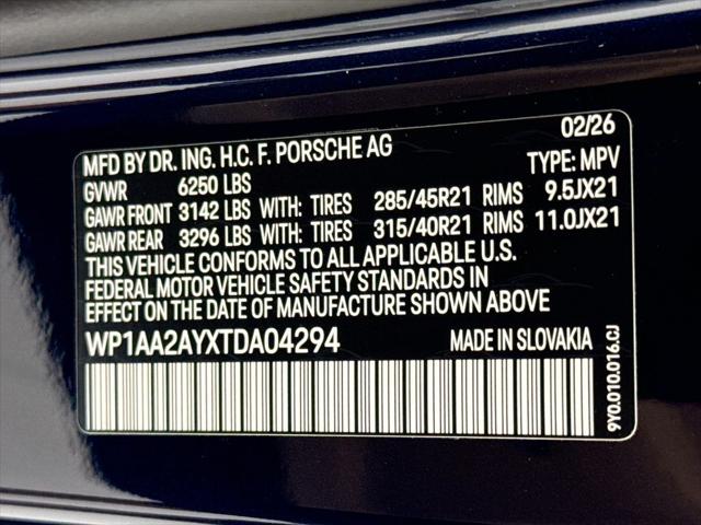 2026 Porsche Cayenne Unknown