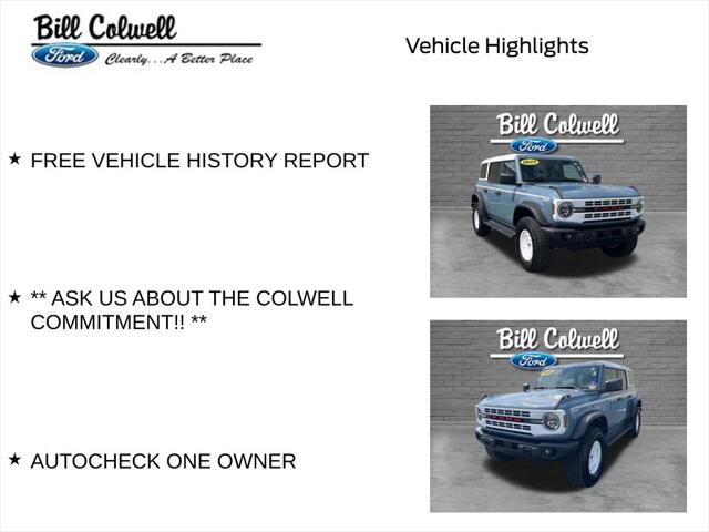 2025 Ford Bronco Heritage Edition