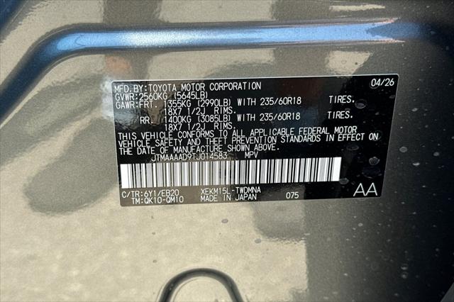 2026 Toyota C-HR SE