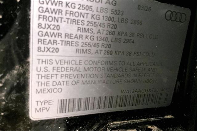 2026 Audi Q5 2.0T Prestige
