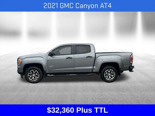 2021 GMC Canyon 4WD Crew Cab Short Box AT4 - Leather