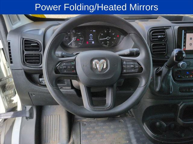 2025 Ram ProMaster 2500 Cargo Van Tradesman Low Roof 136" WB w/Pass Seat