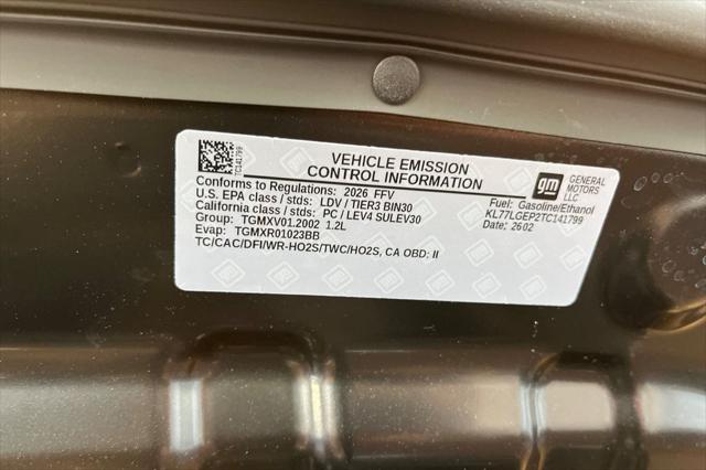 2026 Chevrolet Trax FWD 1RS