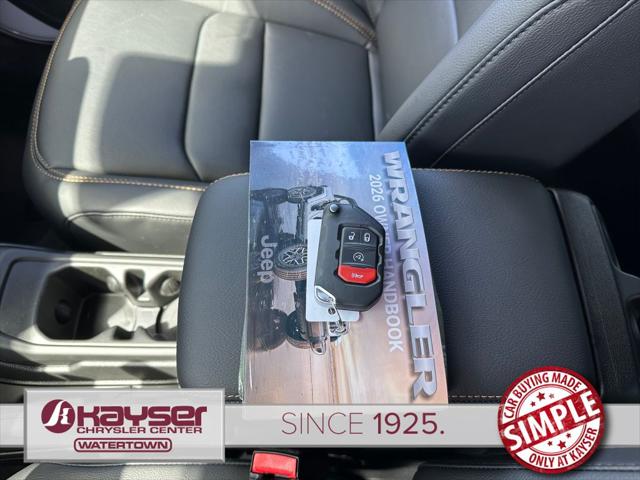 2026 Jeep Wrangler 4-Door Sahara 4x4