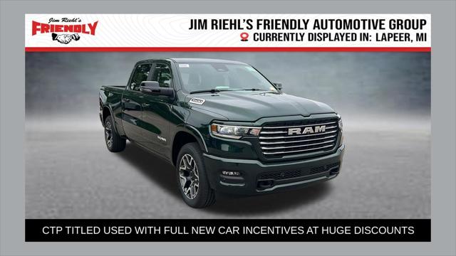 2026 RAM Ram 1500 RAM 1500 LARAMIE CREW CAB 4X4 64 BOX