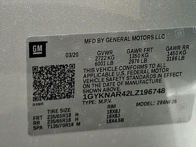 2020 Cadillac XT5 FWD Luxury