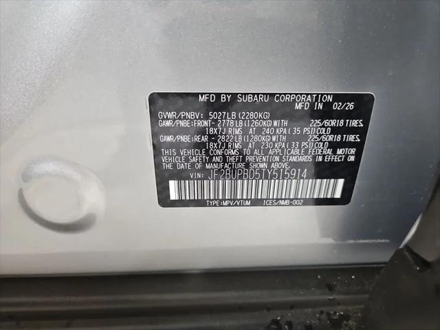 2026 Subaru Outback Premium