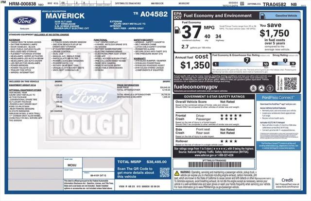 2026 Ford Maverick XLT