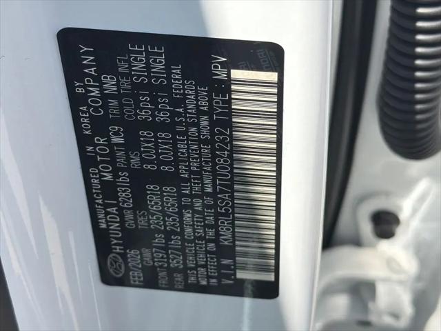 2026 Hyundai Palisade Hybrid Blue SEL 7P