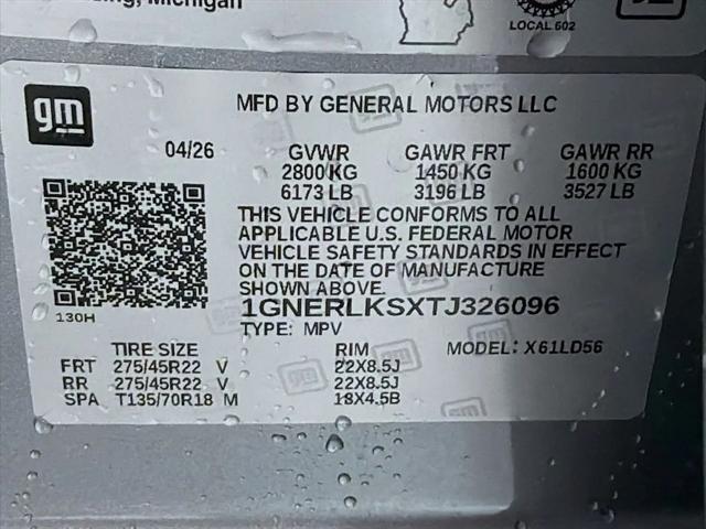 2026 Chevrolet Traverse FWD RS