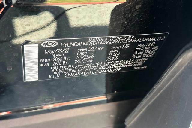 2022 Hyundai Santa Fe Limited