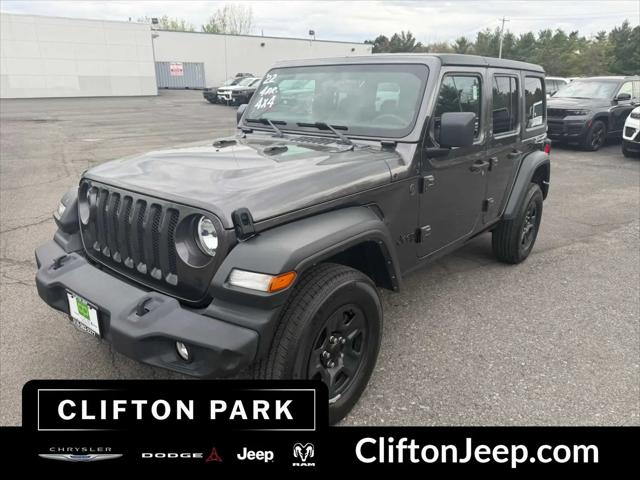 2022 Jeep Wrangler Unlimited Sport 4x4 for sale in Clifton Park, NY