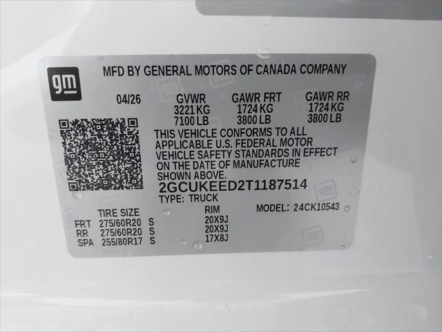 2026 Chevrolet Silverado 1500 4WD Crew Cab Short Bed RST