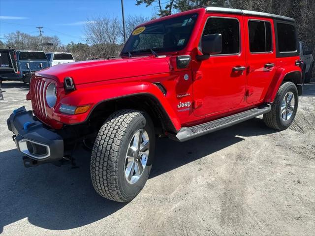 2022 Jeep Wrangler 4xe Unlimited Sahara 4x4 for sale in Middlebury, VT