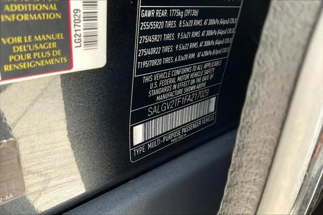 2015 Land Rover Range Rover 5.0L V8 Supercharged Autobiography