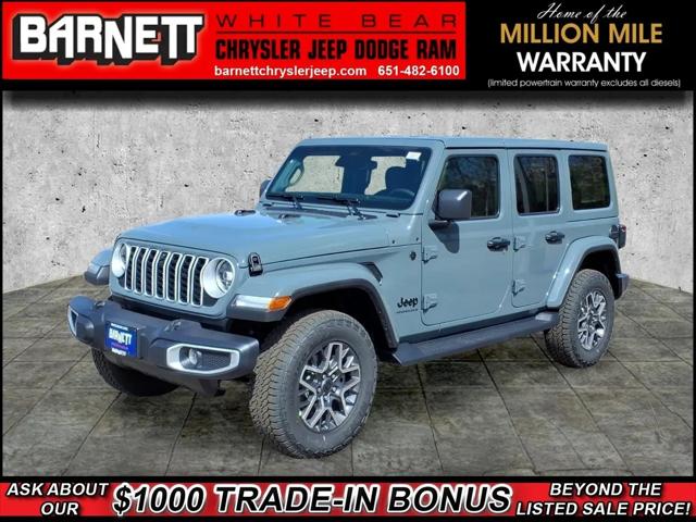 2026 Jeep Wrangler 4-Door Sahara 4x4 for sale in White Bear Lake, MN