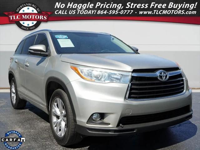 2015 Toyota Highlander XLE V6 for sale in Moore, SC