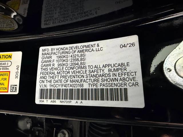 2026 Honda Accord Sedan SE