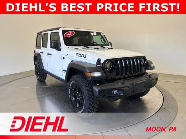 2021 Jeep Wrangler Unlimited Willys 4x4 2021 Jeep Wrangler Unlimited Willys 4x4