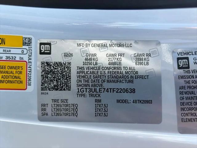 2026 GMC Sierra 2500HD Regular Cab, Long Bed, Pro, 4WD