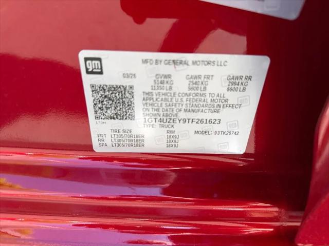 2026 GMC Sierra 2500HD Crew Cab, Standard Bed, AT4X, 4WD