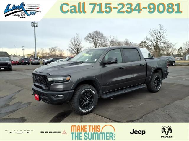 2026 Ram 1500 Rebel Crew Cab 4x4 5'7" Box for sale in Rice Lake, WI