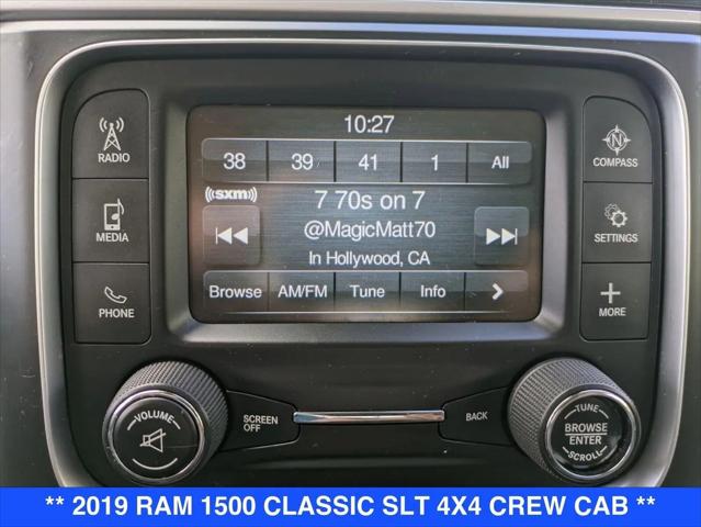 2019 Ram 1500 Classic SLT Crew Cab 4x4 6'4" Box