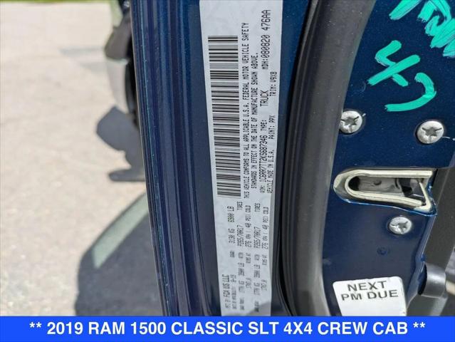 2019 Ram 1500 Classic SLT Crew Cab 4x4 6'4" Box