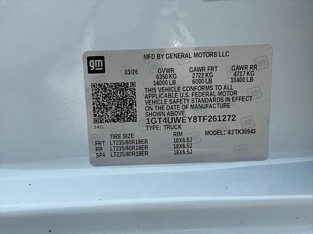 2026 GMC Sierra 3500HD Crew Cab, Long Bed, Denali Dual Rear Wheel, 4WD