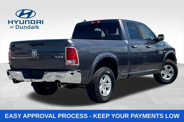 2017 Ram 1500 Laramie Quad Cab 4x4 6'4" Box