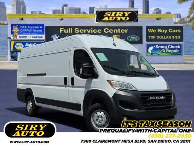 2023 Ram ProMaster Cargo Van High Roof 159" WB EXT for sale in San Diego, CA