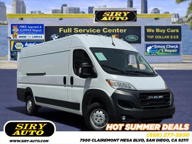 2023 Ram ProMaster Cargo Van High Roof 159" WB EXT for sale in San Diego, CA