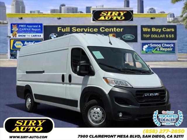 2023 Ram ProMaster Cargo Van High Roof 159 WB EXT for sale in San Diego, CA
