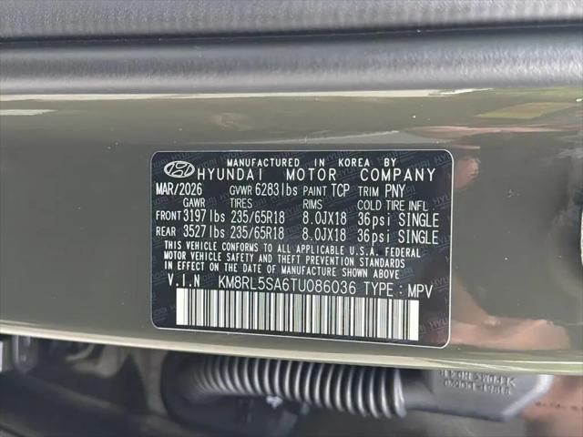 2026 Hyundai Palisade Hybrid Blue SEL 8P