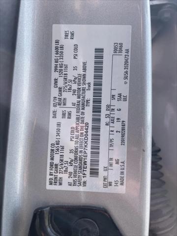 2019 Ford F-150 XLT