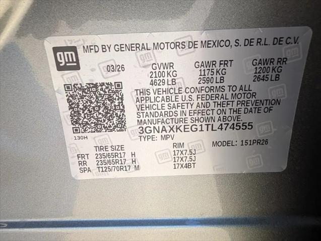 2026 Chevrolet Equinox FWD ACTIV