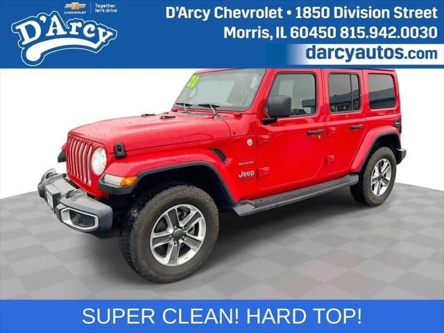 2020 Jeep Wrangler Unlimited Sahara for sale in Morris, IL