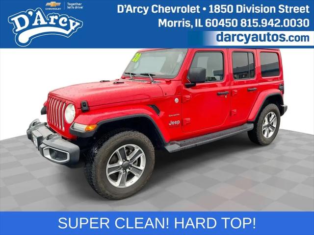 2020 Jeep Wrangler Unlimited Sahara for sale in Morris, IL