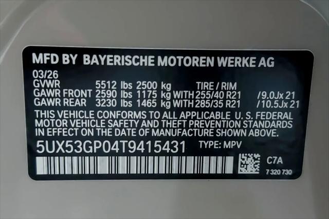 2026 BMW X3 30 xDrive