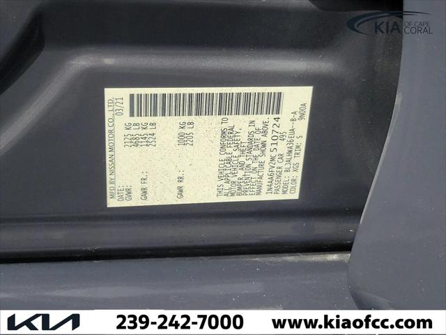 2021 Nissan Maxima Platinum Xtronic CVT
