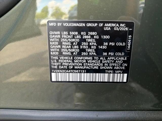 2026 Volkswagen Atlas SE with Technology