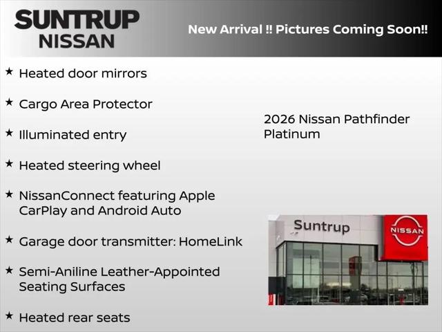 2026 Nissan Pathfinder Platinum
