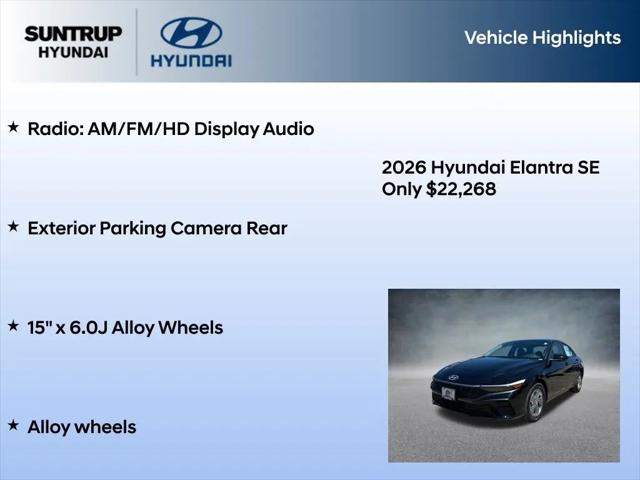 2026 Hyundai Elantra SE