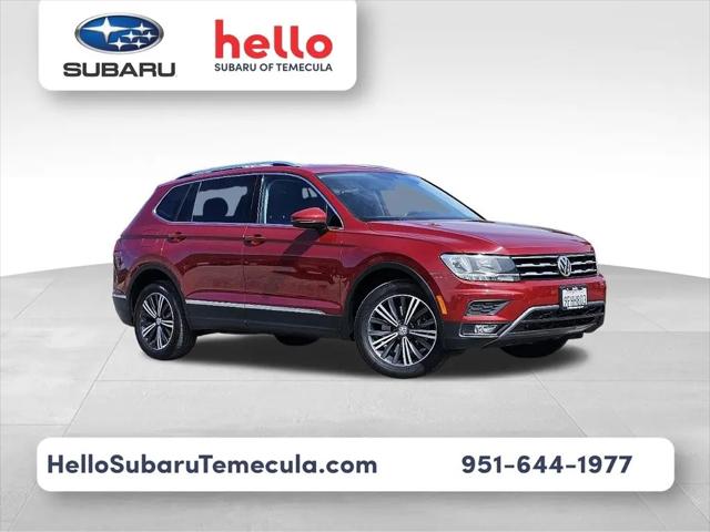 2018 Volkswagen Tiguan 2.0T SEL for sale in Temecula, CA
